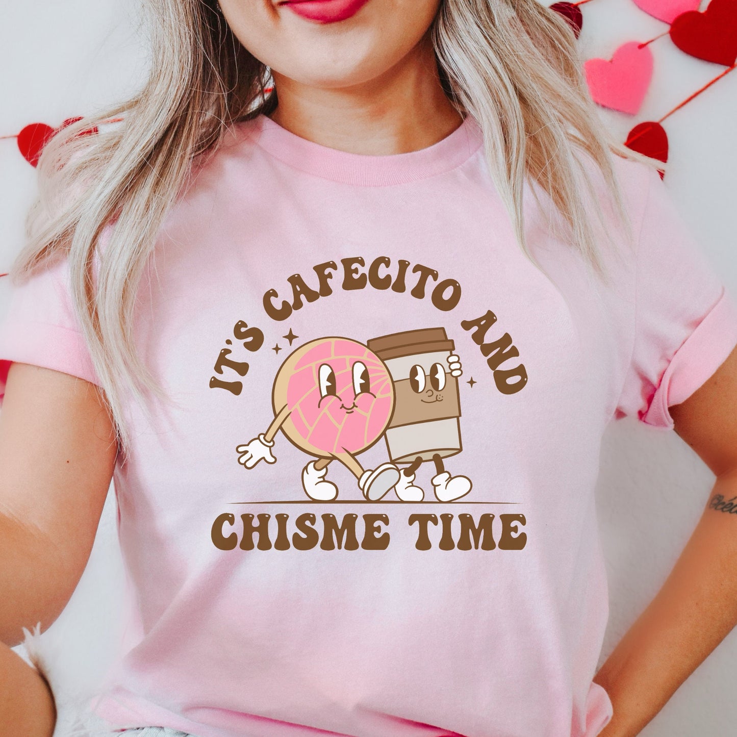 Cafecito and Chisme Time Tee