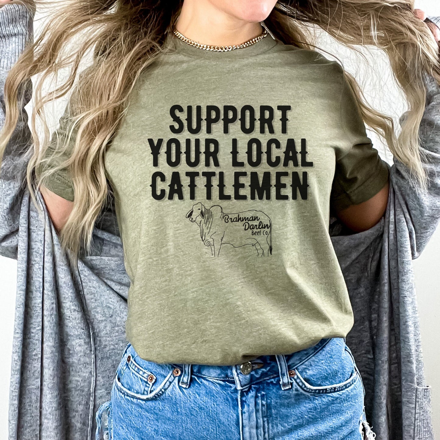 Support Your Local Rancher Tee