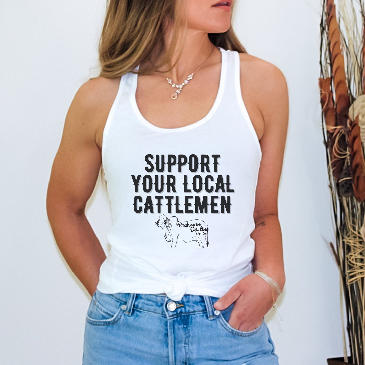 Support Ranching Tank Top