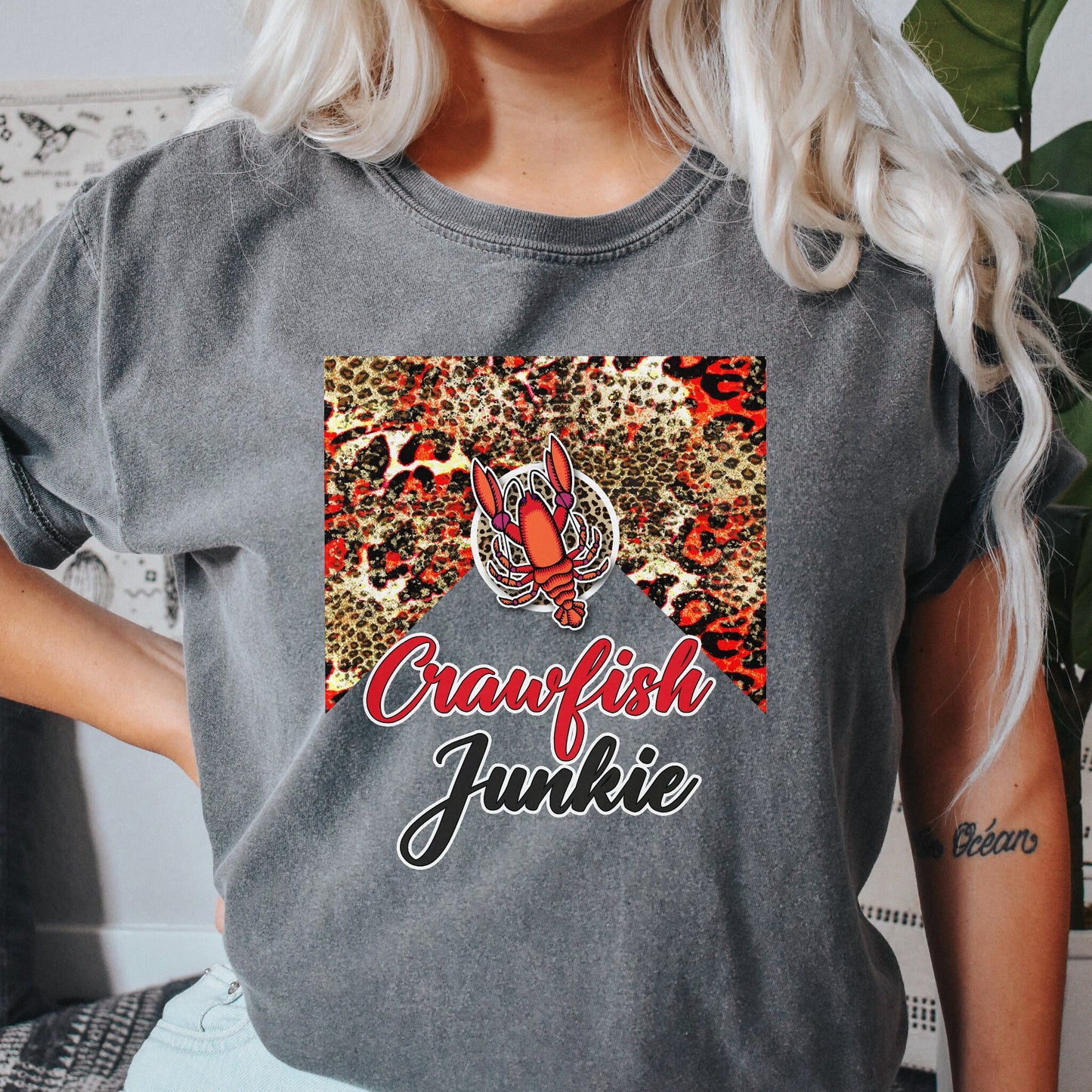 Crawfish Junkie Tee