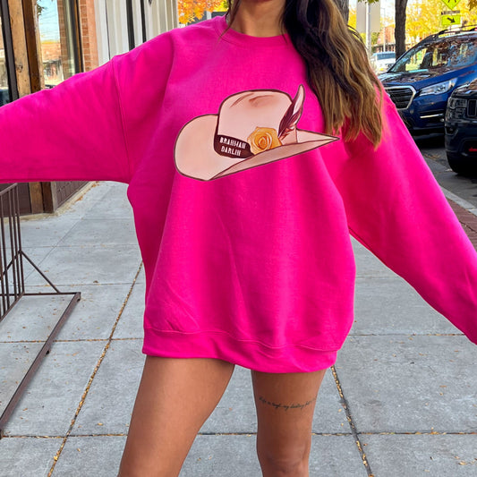 Cowgirl Hat Sweatshirt