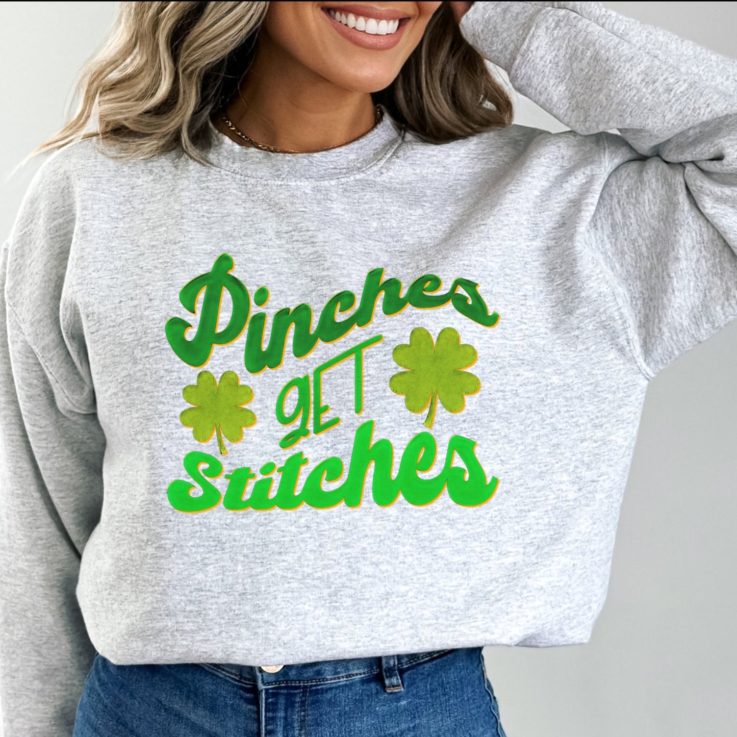 Funny St Patricks Day crewneck sweatshirt