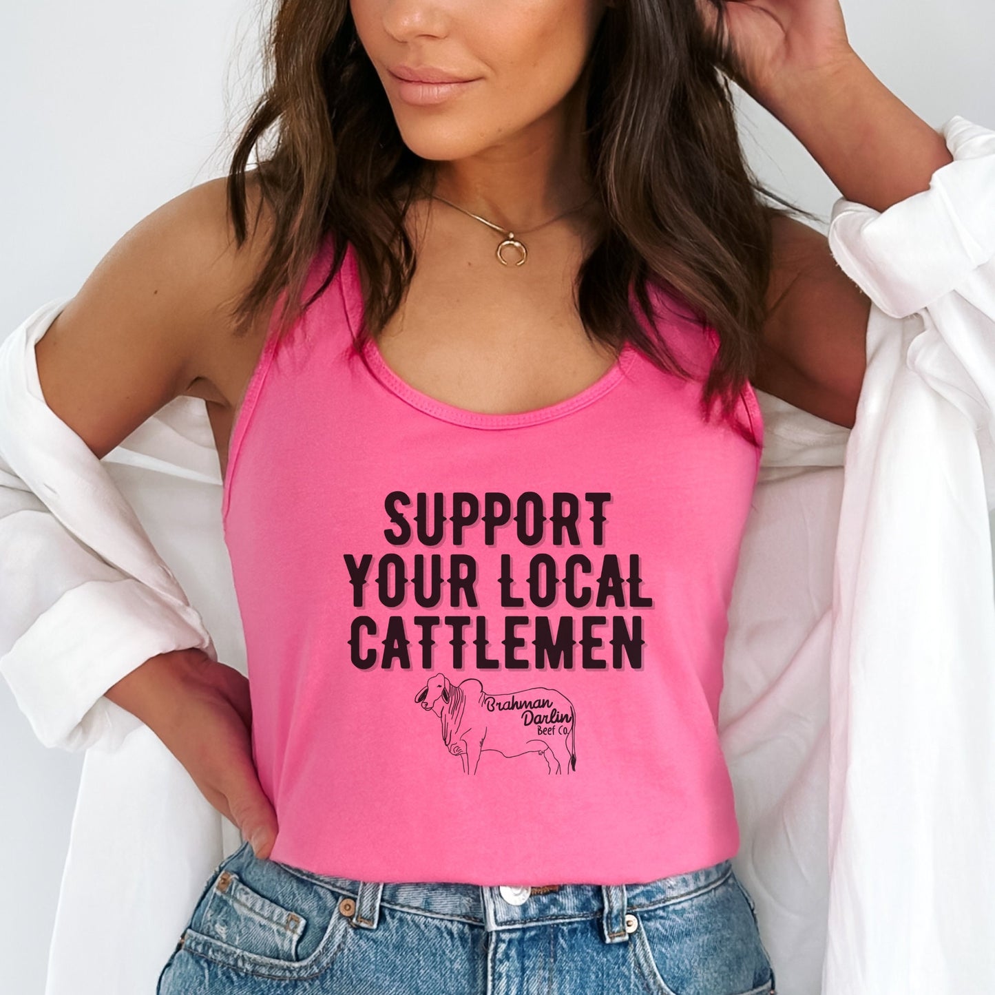 Support Ranching Tank Top