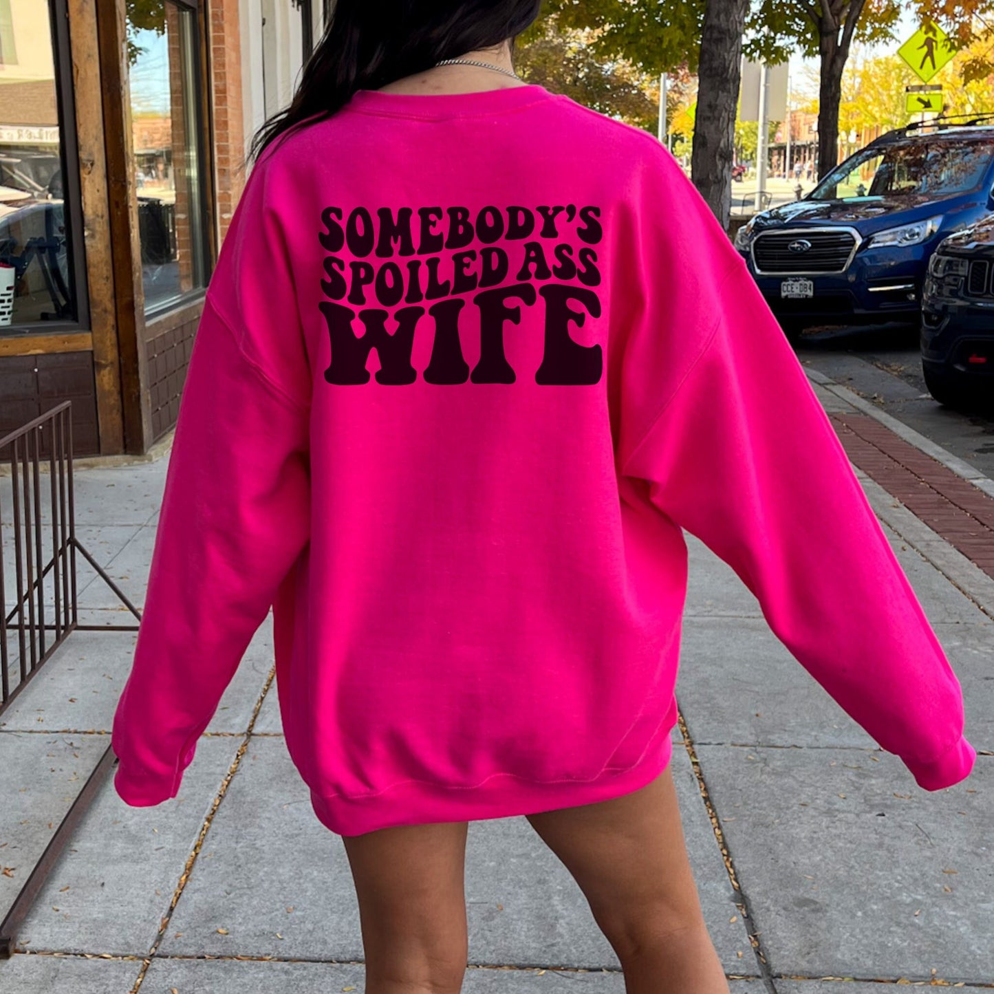 Retro Spoiled Wifey Sweatshirt