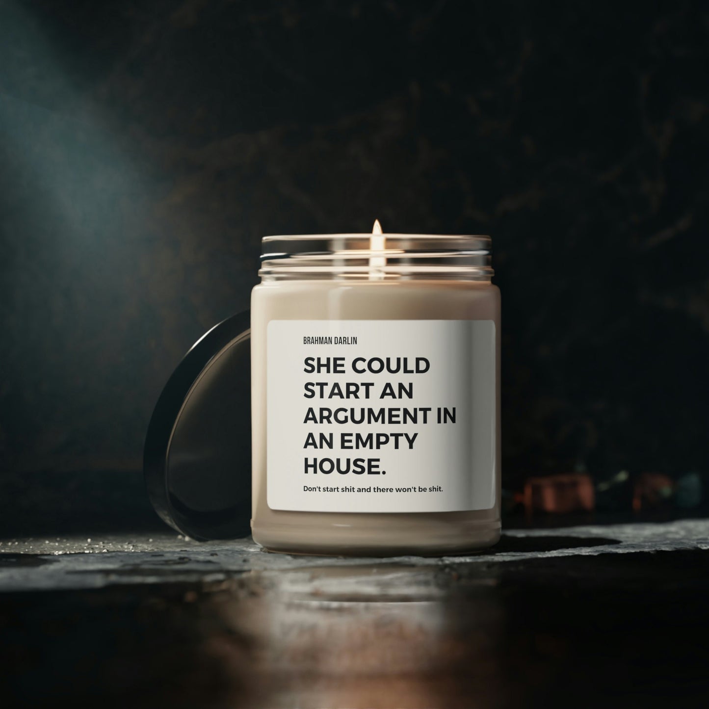 Argument in an Empty House Candle