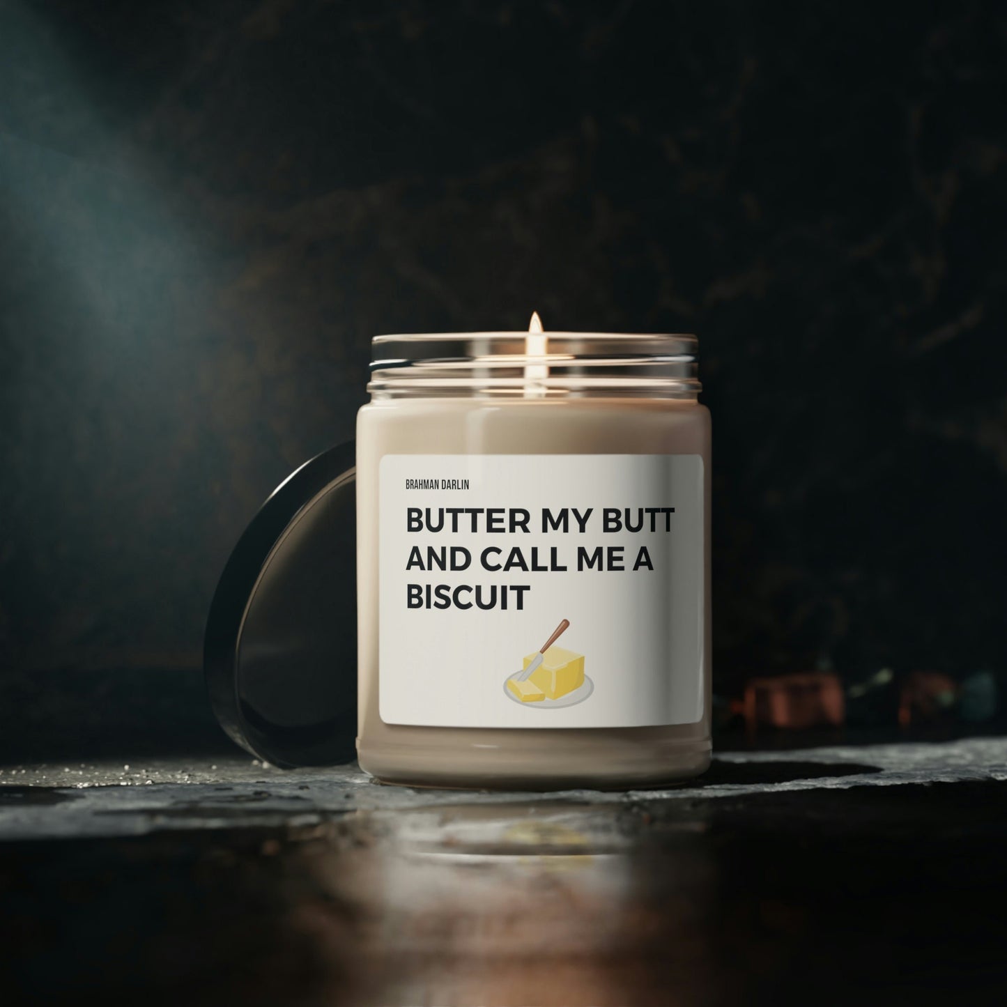 Call Me A Biscuit Candle