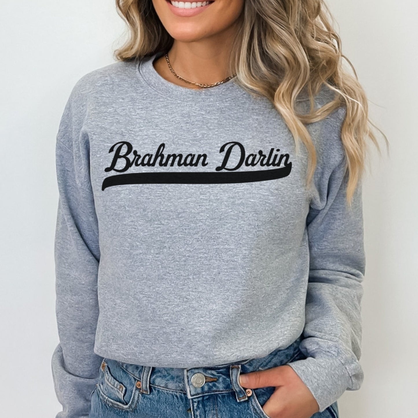 Retro Brahman Darlin Sweatshirt