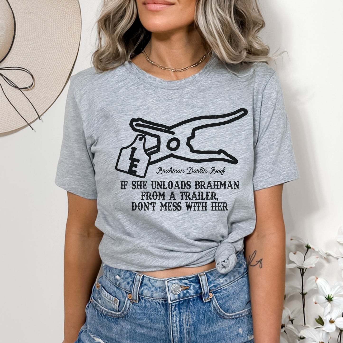 Cattle Ear Tag Team Tee