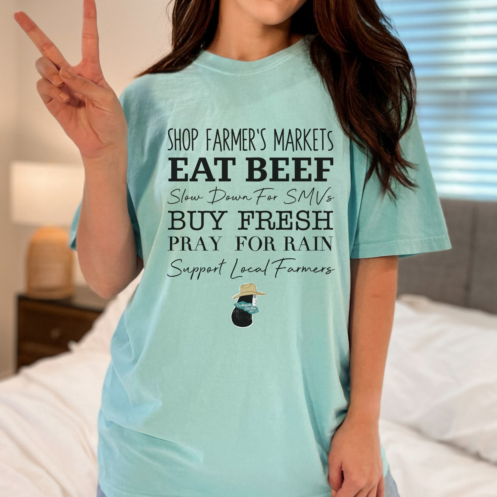 Eat Beef Sayings Tee