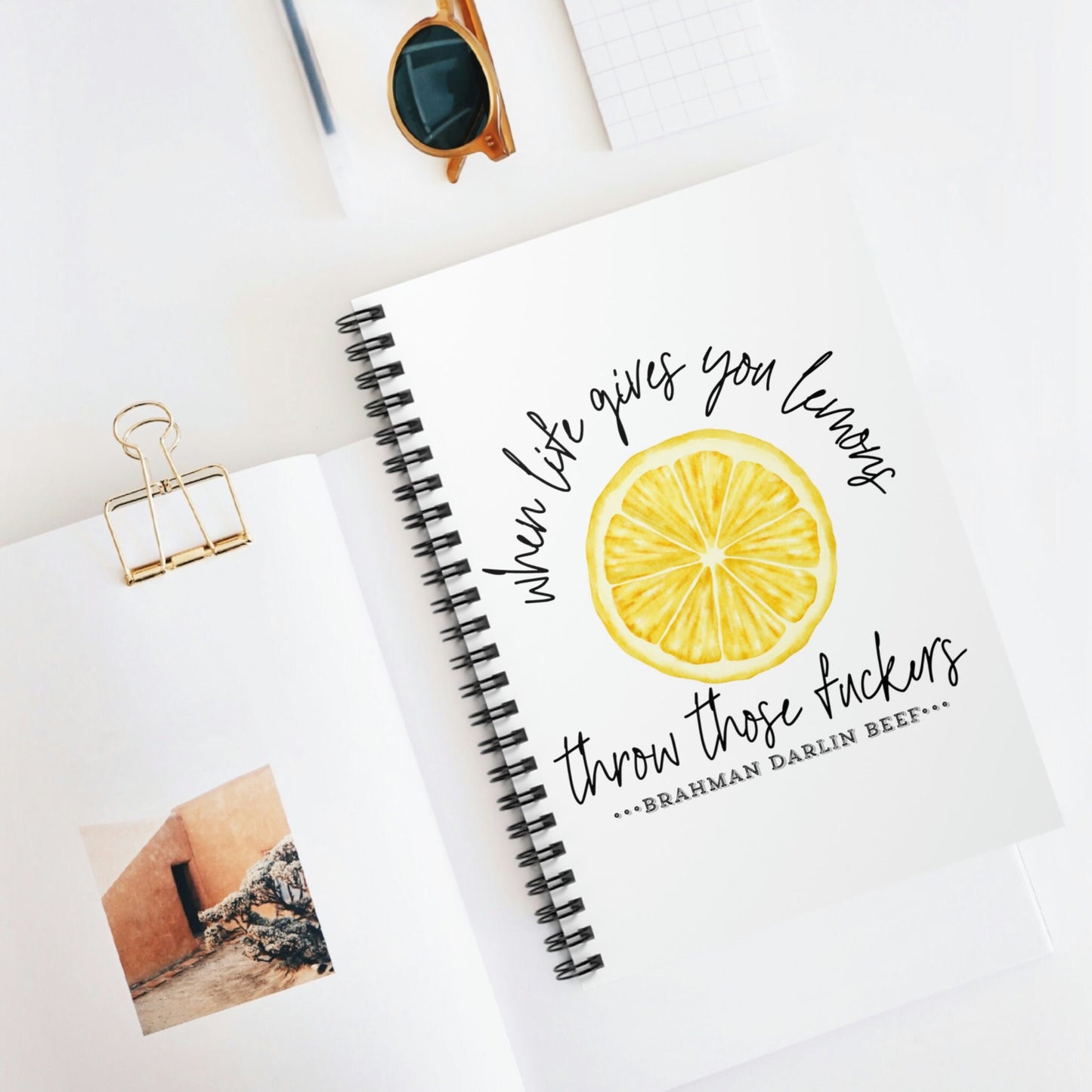 When Life Gives You Lemons Notebook