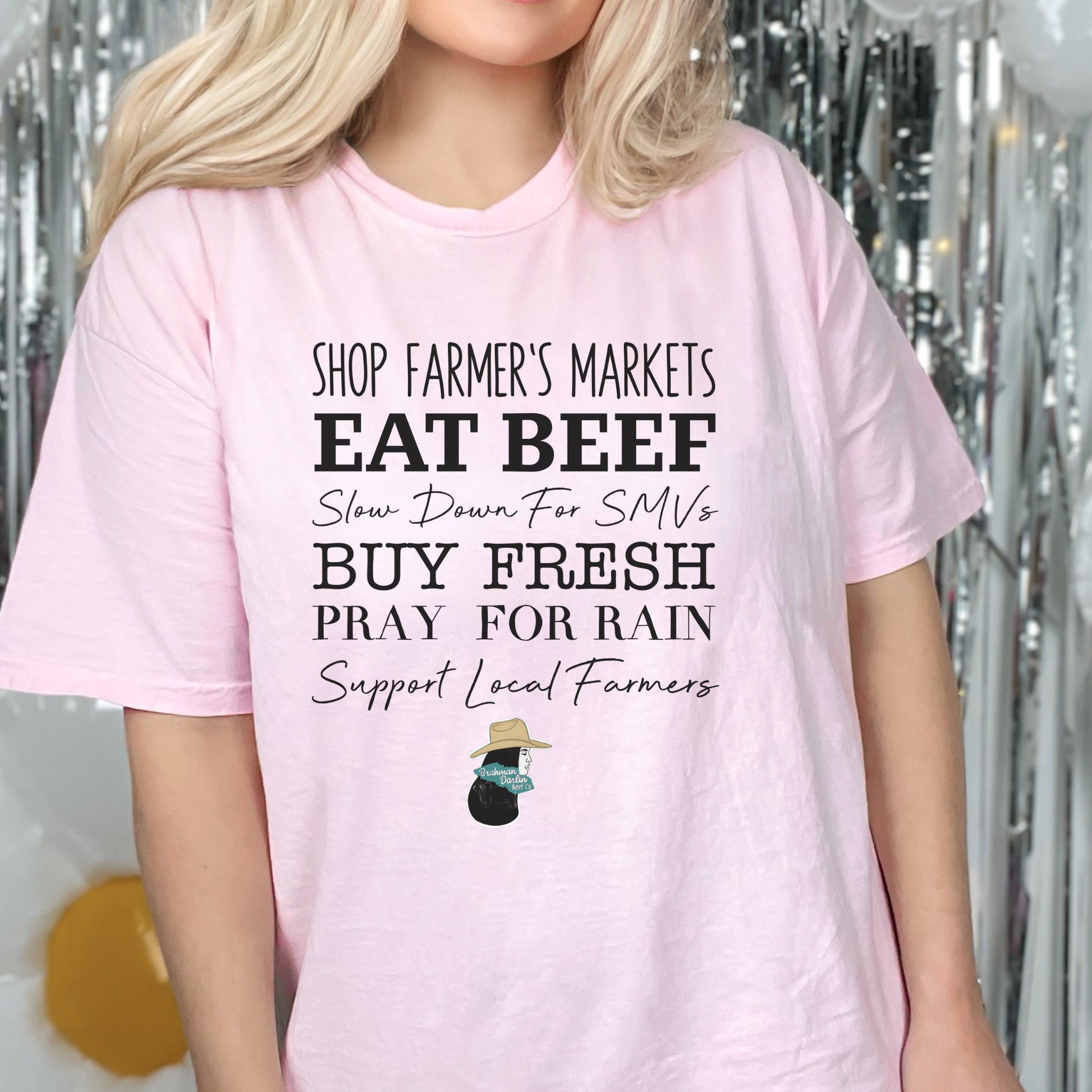 Eat Beef Sayings Tee